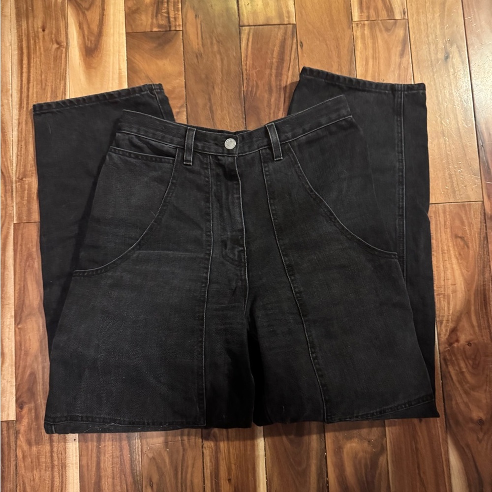 Cargo barrel jeans